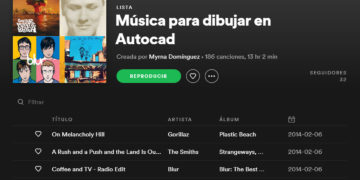 Playlist en Spotify para Arquitectos