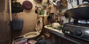 La triste realidad de un nano departamento en China