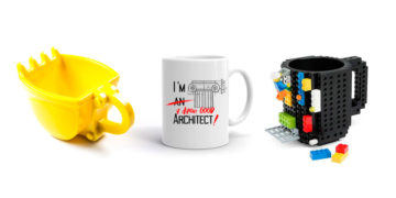+15 increíbles tazas para ARQUITECTOS