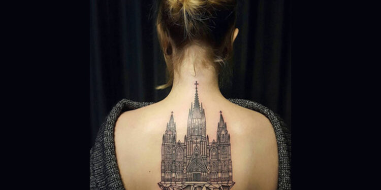 10 IMPRESIONANTES TATUAJES DE ARQUITECTURA