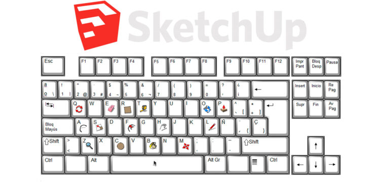 Diseña mas fácil y rápido con esta lista de comandos para SketchUp