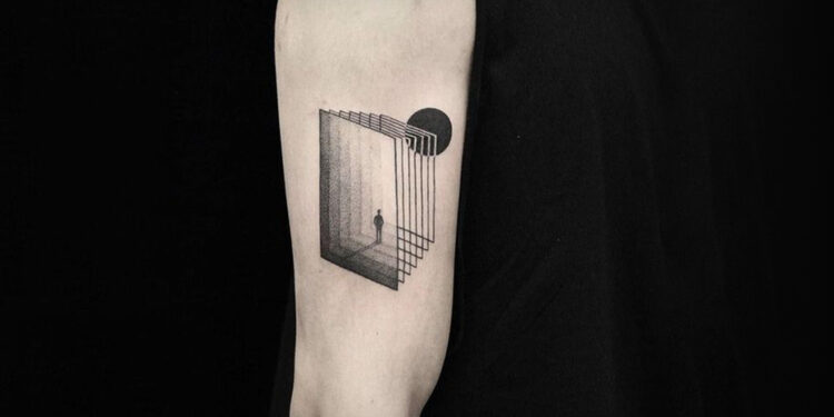 Hermosos tatuajes de arquitectura