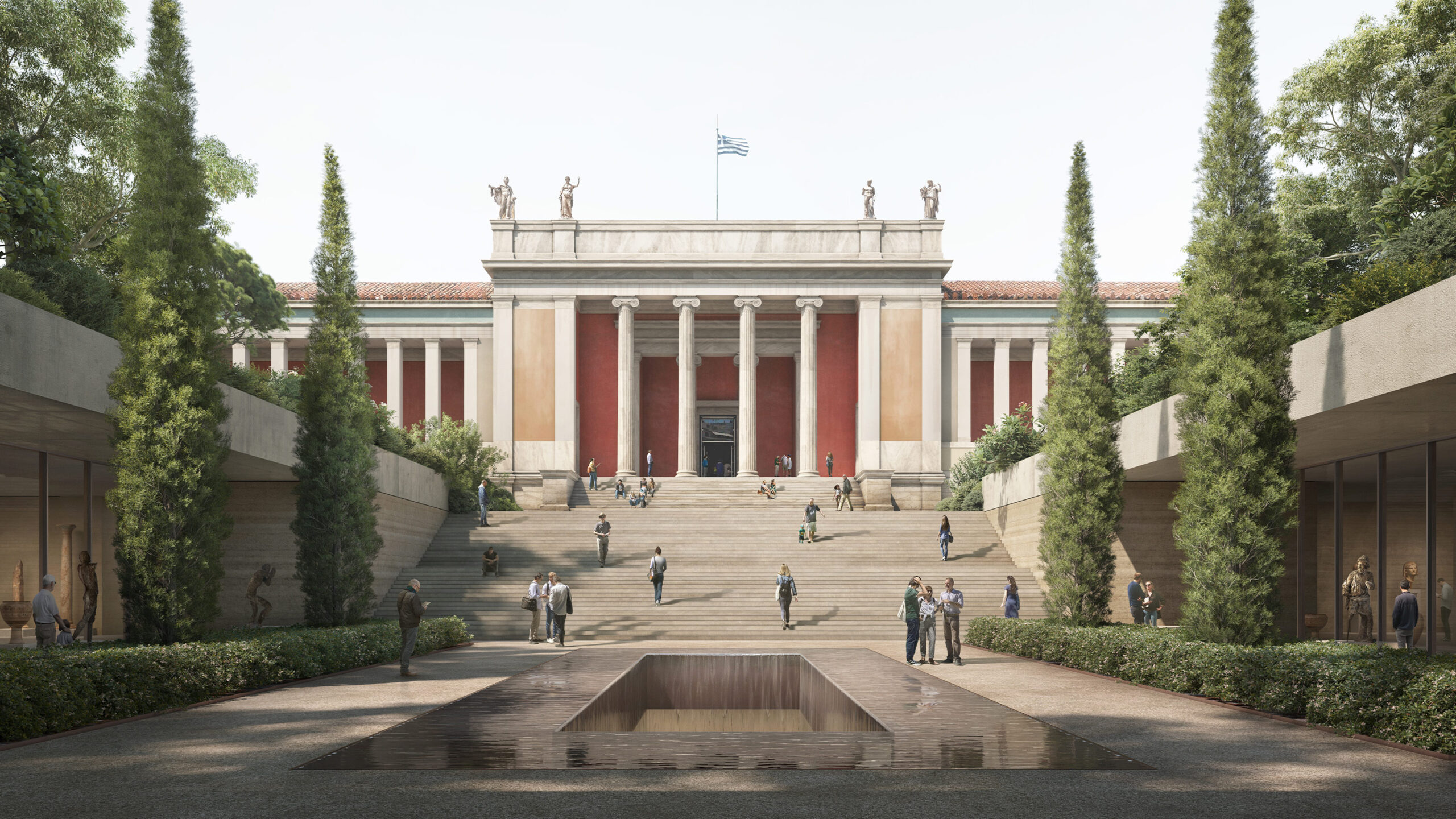 Remodelación y ampliación del Museo Arqueológico Nacional de Atenas