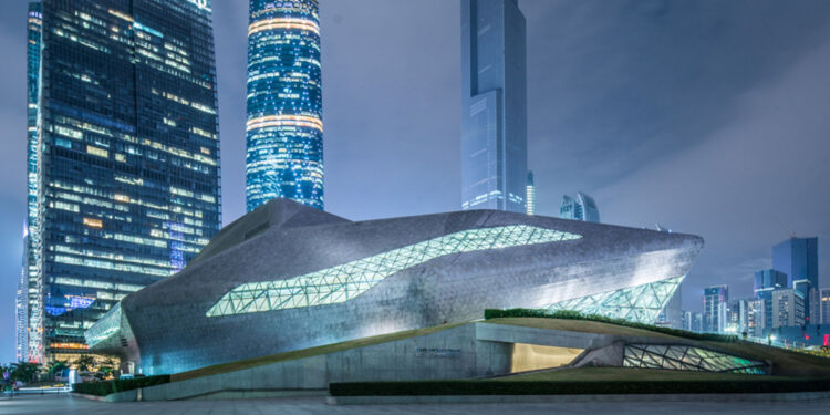 Ópera de Guangzhou: Una maravilla arquitectónica en China