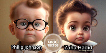 Arquitectos Baby: Ganadores del Premio Pritzker estilo Pixar
