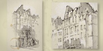 Curso de Dibujo arquitectónico con acuarela y tinta