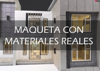 Cómo crear una maqueta de una casa con materiales reales