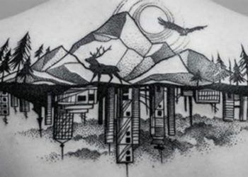 Los mejores tatuajes inspirados en arquitectura