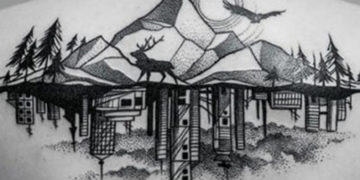 Los mejores tatuajes inspirados en arquitectura