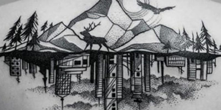 Los mejores tatuajes inspirados en arquitectura