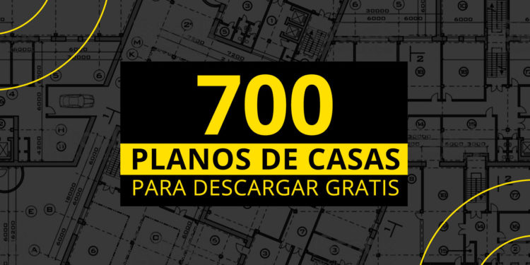 700 planos de casas completamente gratuitos