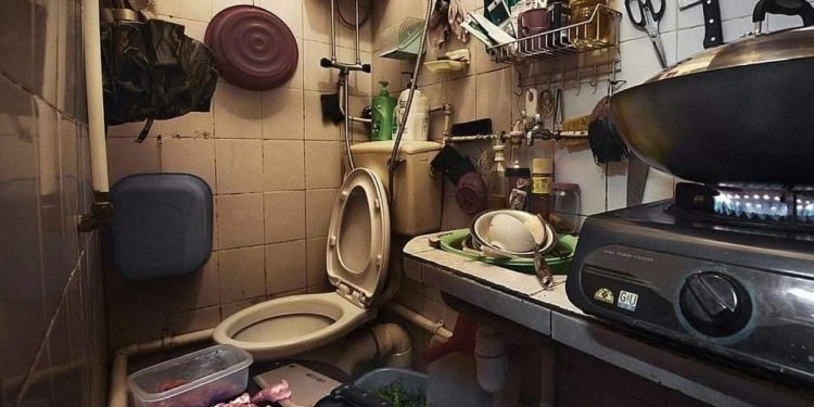 La triste realidad de un nano departamento en China