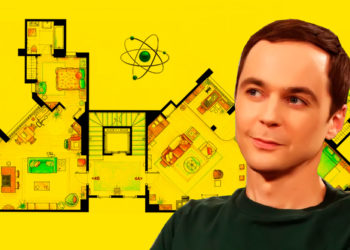 Planos arquitectónicos de las casas de las más famosas series de la TV