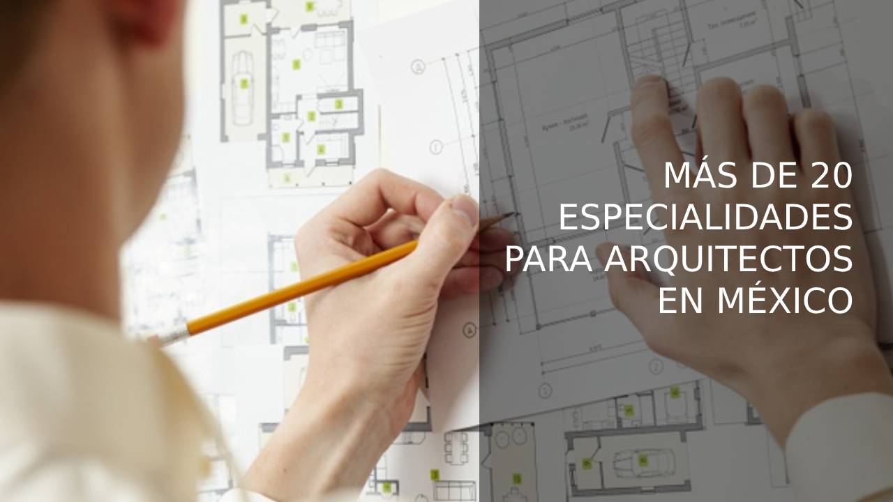 20 especialidades para ARQUITECTOS en MÉXICO - nosotros-los-arquitectos