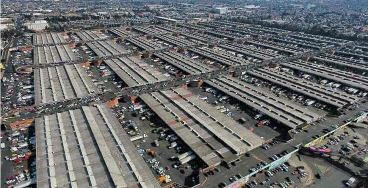 Central de abasto: la obra arquitectónica que da de comer a México