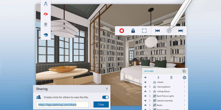 Diseña mas fácil con esta lista de comandos para SketchUp
