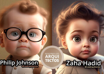Arquitectos Baby: Ganadores del Premio Pritzker estilo Pixar
