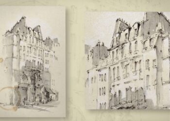 Curso de Dibujo arquitectónico con acuarela y tinta